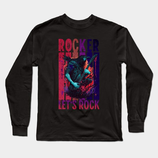 Rocker Long Sleeve T-Shirt by Norse Magic